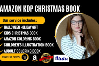 christmas coloring book kdp kids coloring book holiday coloring low content book