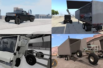 build custom beamng mods vehicles, track and map and convert mods