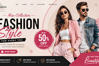 design a modern responsive website for your business