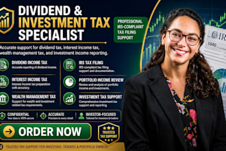file dividend tax, interest income tax, wealth management tax, irs tax filing