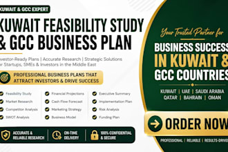 kuwait feasibility study and gcc business plan for investors