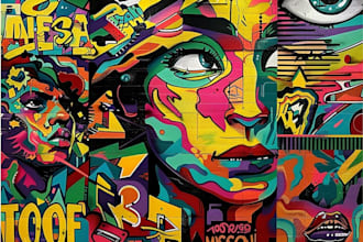 design graffiti designs, murals and wall arts