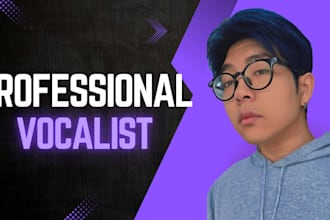 be your pro male singer, songwriter, and session vocalist