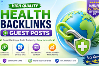 build contextual health backlinks from health and fitness blogs