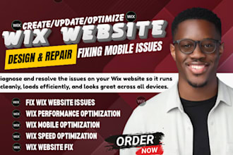 fix wix website issues improve performance mobile optimization and speed