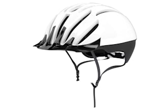 create realistic 3d cycling helmet and mask animation