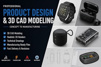 design earbuds case speaker power bank smartwatch in solidworks product design