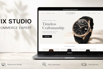 design or redesign professional wix studio website with velo