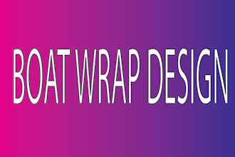 create professional boat wrap and yacht wrap designs