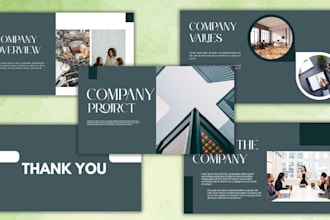 educational presentation, webinar slides, research branded powerpoint deck PPT