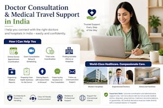 help coordinate india doctor appointments and medical travel support