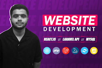 build a laravel rest API with a react frontend