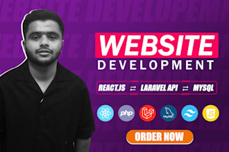 build a laravel rest API with a react frontend