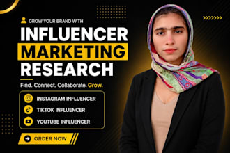 influencer marketing influencer research and find influencer list for your brand