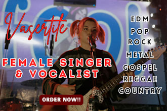 sing reggae or dancehall vocals reggaeton songwriter female vocals reggae singer