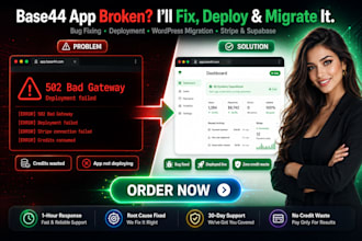 fix base44 bug migrate base44 to wordpress base44 integration base44 expert
