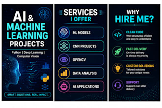 build machine learning and ai projects using python