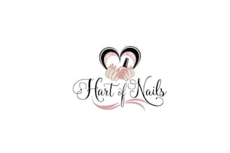 design custom nail technician cosmetics logo