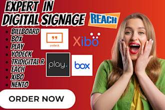 setup digital signage crm billboard box play yodeck tridigital reach xibo nento