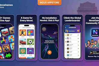 develop a professional all in one game store app with admob and admin panel