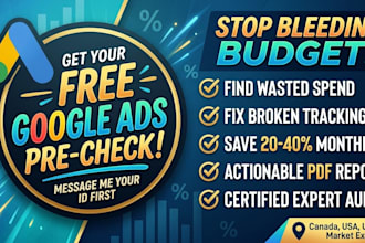 do google ads audit to stop wasted spend