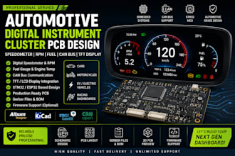 integrate speed, rpm, fuel level, and warning indicators