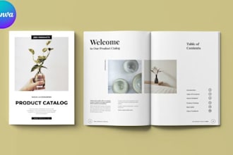 design industrial b2b marketing product catalog for ecommerce wholesale startup