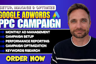setup and manage google ads ecommerce ga4 conversion tracking ads PPC campaign