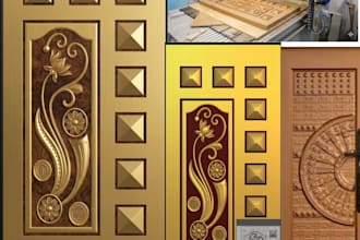 design custom 3d reliefs and art and gcode files for artcam and cnc