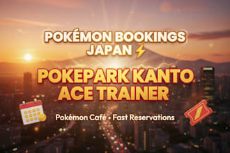 secure pokemon cafe kirby cafe and pokepark kanto reservations in japan