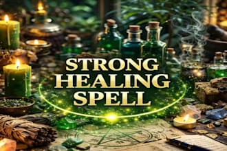 cast fast recovery energy healing spell, aura cleanse, remove black magic curse