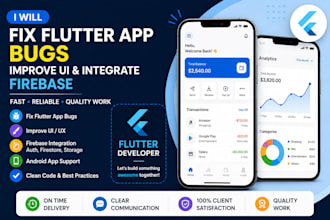 fix flutter app bugs and UI issues