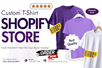 highly profitable t shirt shopify store t shirt ecommerce store t shirt website