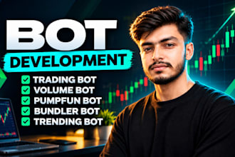 develop custom blockchain, solana, pumpfun, trading bots