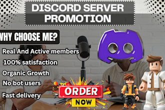 promote your gaming discord server, minecraft promotion, rust, dayz, fivem ad