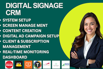 setup digital signage CRM musthavemenus  screencloud yodeck telemetry novisign