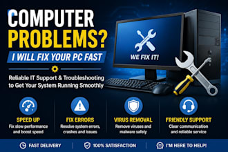 fix your computer, laptop, or PC issues