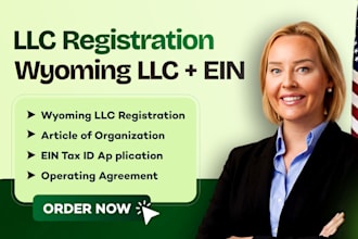 register wyoming llc and get ein tax id for non us resident