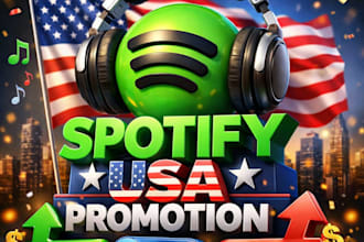 increase spotify followers, monthly listeners genuine streams