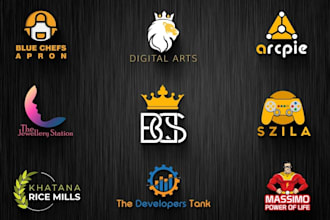 design modern, minimalist, luxury, creative, and highly business logo