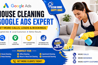 run google ads for house cleaning services