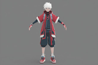 design a character for your game art