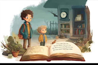 illustrate your storybook for print and KDP
