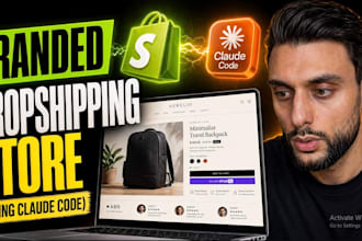 build high revenue shopify store using claude ai  agentic SEO automation