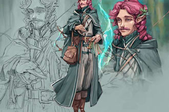 design unique concept art for your ideas