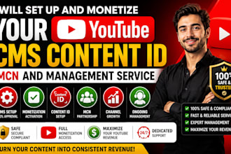 set up and monetize your youtube cms content id mcn