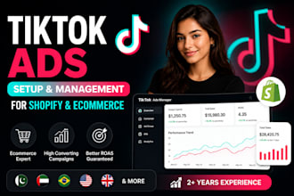 expert setup and manage tiktok advertisement to maximize your ecommerce sales