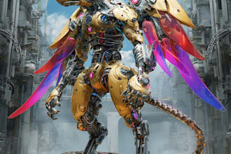drawing mecha robot gundam illustrations