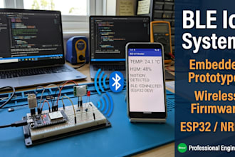 design embedded system prototypes for wireless iot applications ble