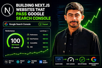 build high performance nextjs website with technical SEO